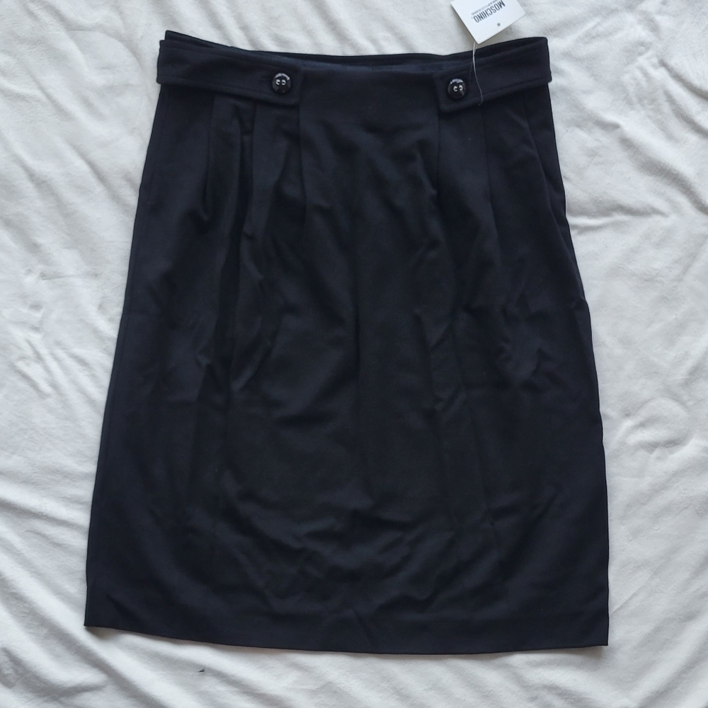 MOSCHINO Cheap & Chic Black Skirt size 10 NEW